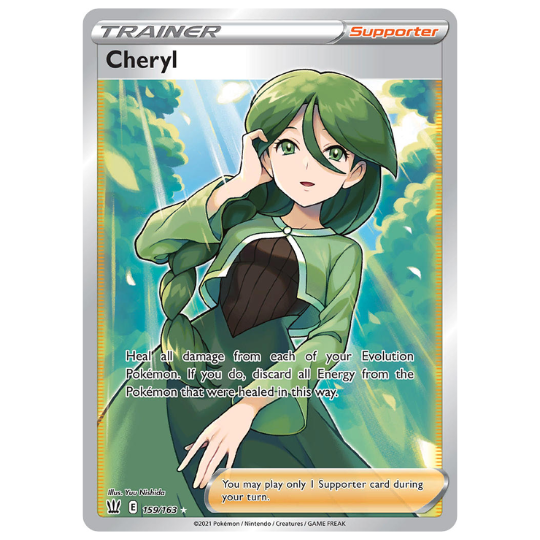 Cheryl (Full Art) - Battle Styles